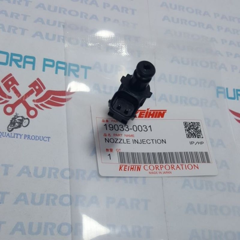 Jual Injektor 14 Hole Ninja 250 rr mono Injector injeksi ginal Keihin ...