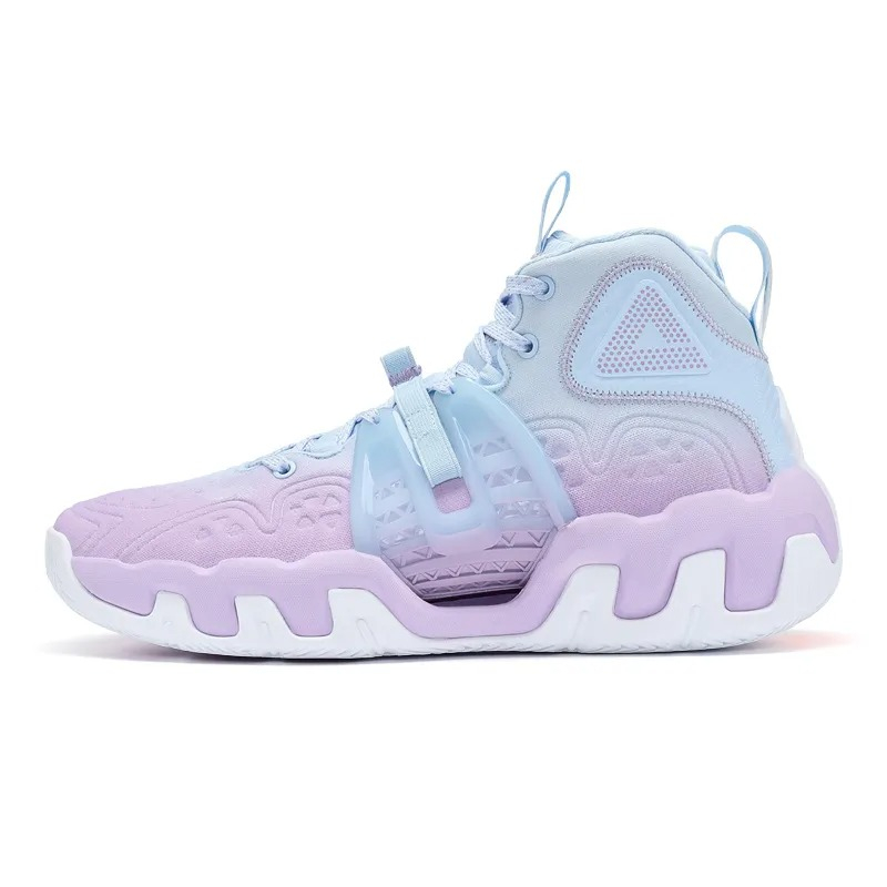 PEAK Sepatu Basket Peak Little Purple Limited Edition (Basketball shoes)  Sepatu Olahraga Pria