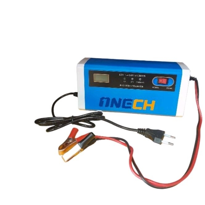 Jual CHARGER AKI 12V-24V CAS AKI TRUK MOBIL | Shopee Indonesia