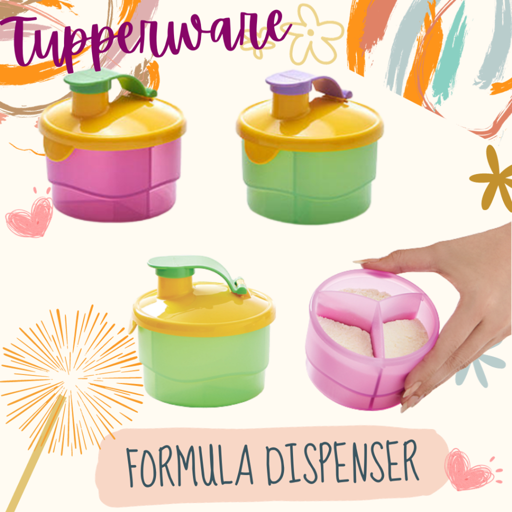 Jual Tupperware Formula Dispenser (wadah susu bayi) | Shopee Indonesia