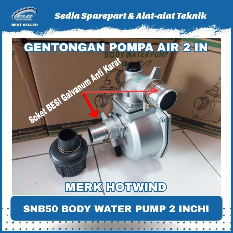 Jual SNB50 GENTONGAN POMPA AIR 2 INCHI BODY POMPA IRIGASI | Shopee ...