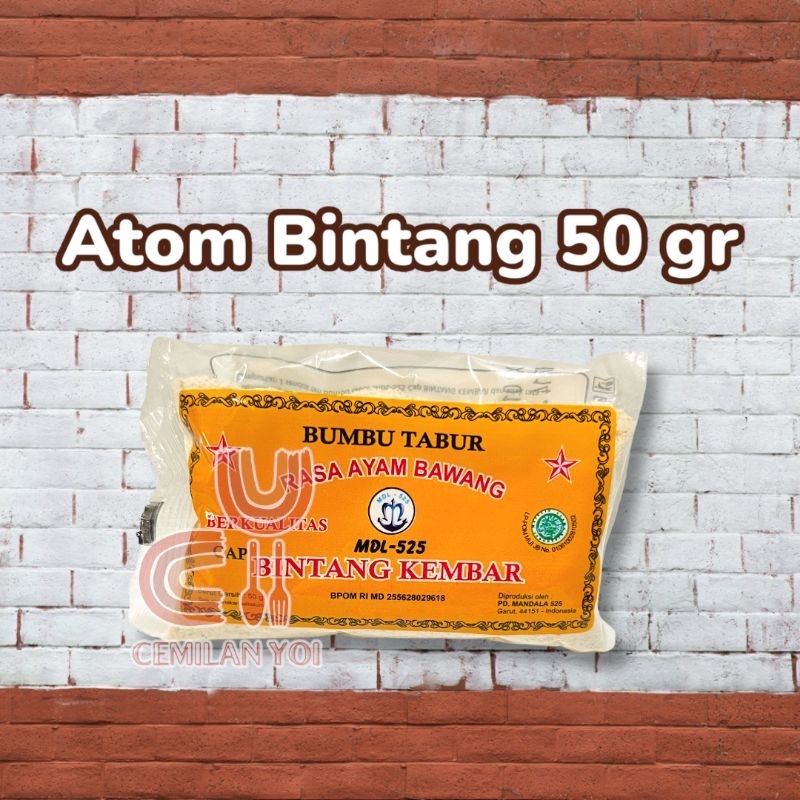 Jual Bumbu Atom Bintang Ayam Bawang 50gr | Shopee Indonesia