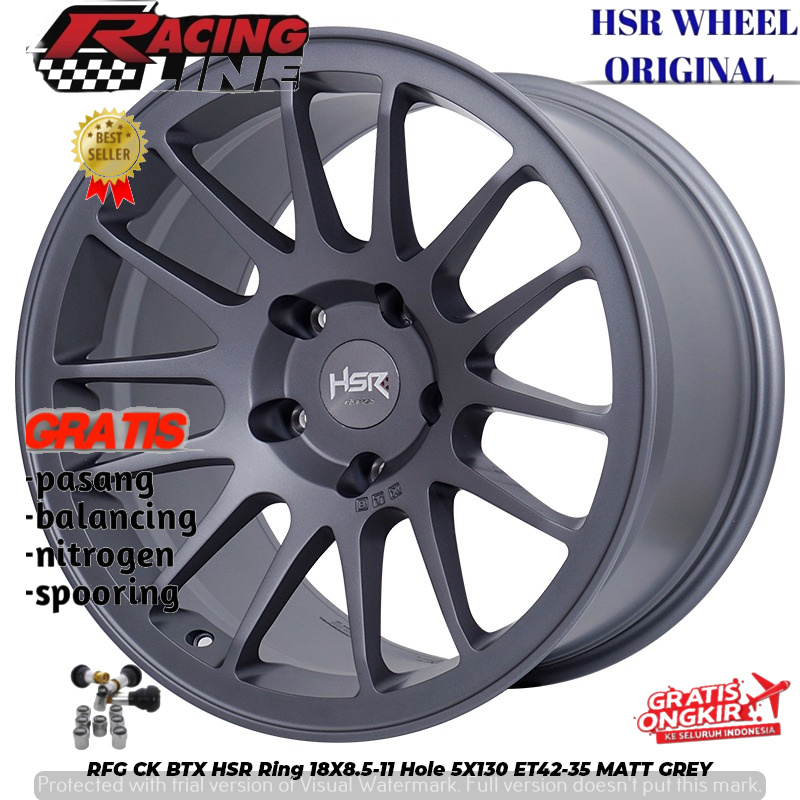 Jual Velg Mobil Racing Ring Rfg Ck Btx Hsr R X H X Et Mg Cb Shopee Indonesia