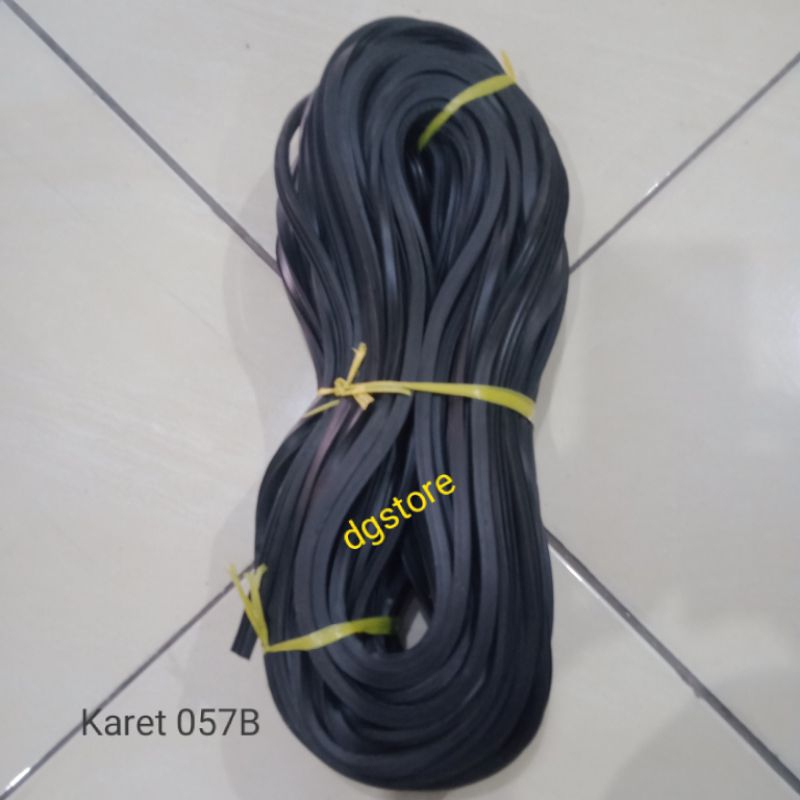 Jual Karet Kusen Aluminium Perekat Kaca 057B Hitam | Shopee Indonesia