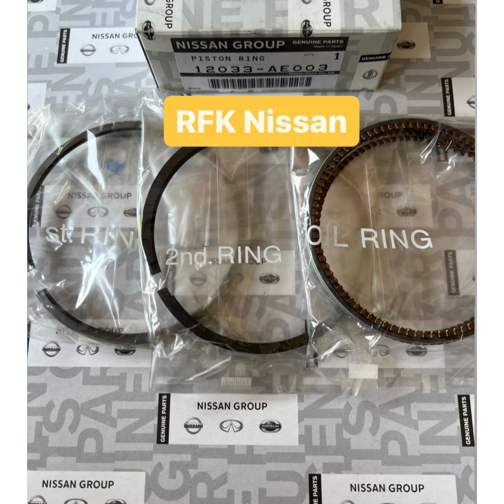 Jual Ring Seher Piston Nissan Xtrail T30 Serena C24 Original Nissan ...