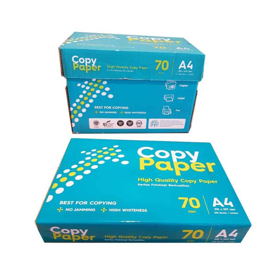 Jual kERTAS HVS A4 70gr COPY PAPER ISI 500 Lembar Shopee Indonesia