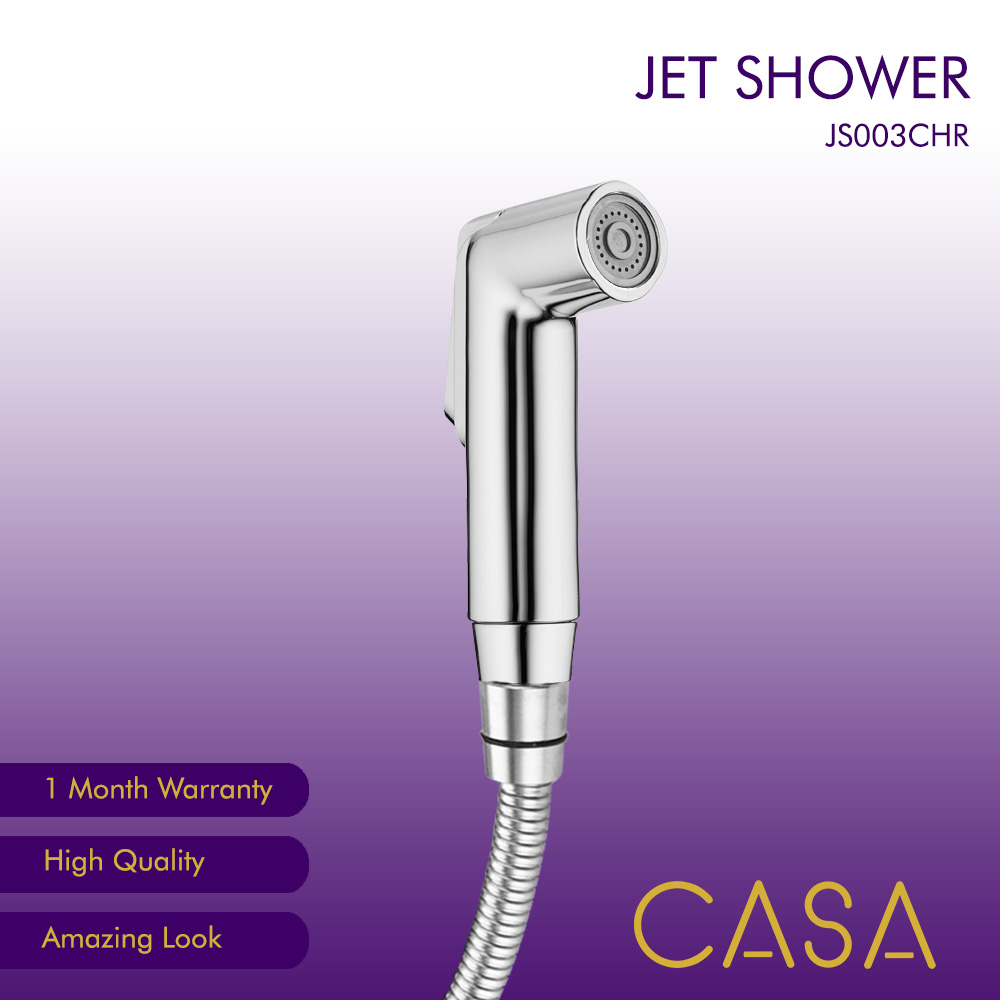 Jual CASA Jet Shower Toilet Spray Gun Premium ABS Chrome JS003CHR