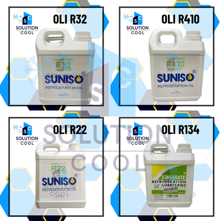 Jual Oli Kompresor AC & Kulkas R22, R32, R410, R134, R600 | Shopee ...