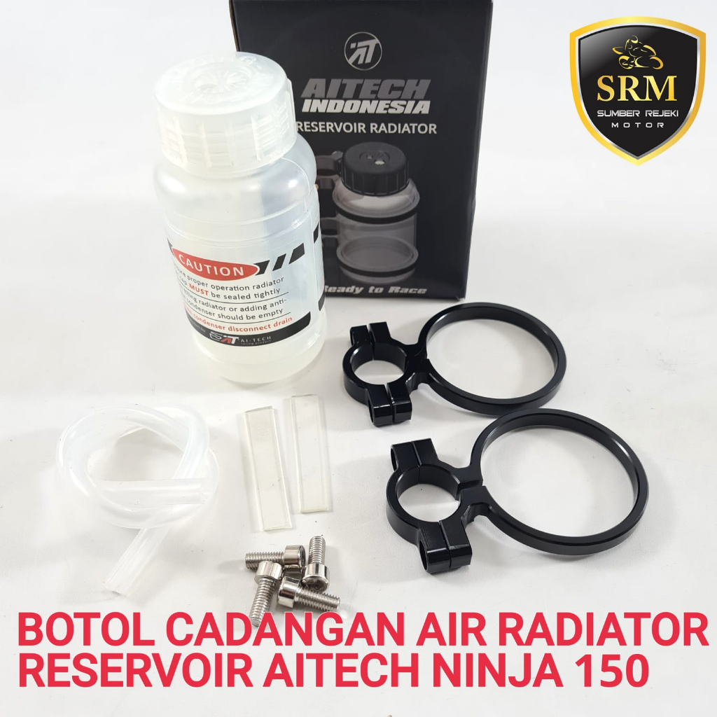 Jual Botol Cadangan Air Radiator Reservoir Aitech Ninja 150 | Shopee ...