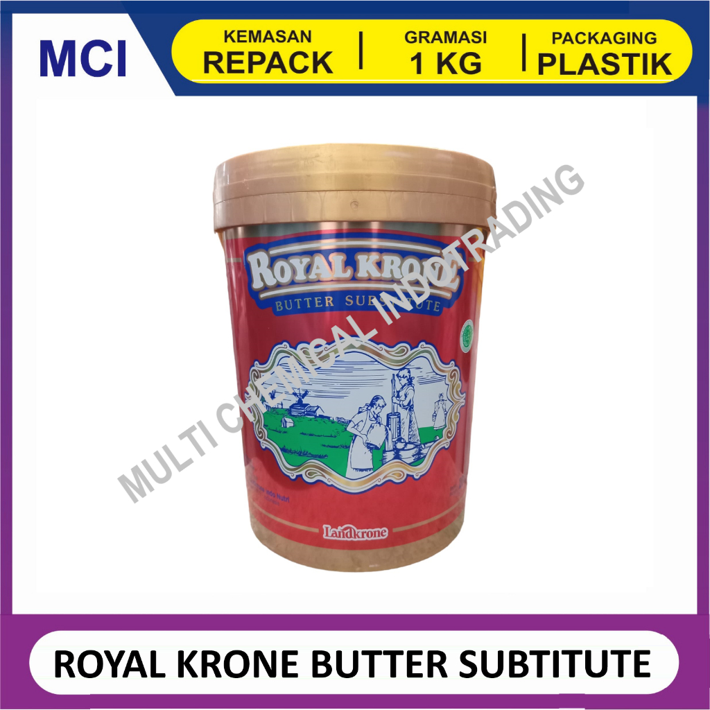 Jual Royal Krone Kron Mentega Butter Subtitute Pengganti Mentega 1 Kg Shopee Indonesia 5857