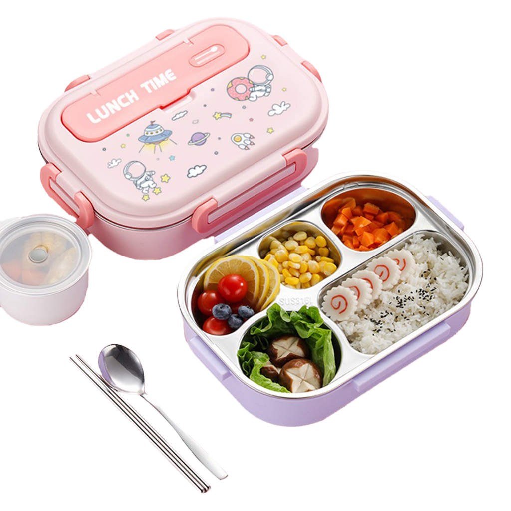 Jual Lunch Box Stainless Steel / Kotak Makan Anak-Anak | Shopee Indonesia