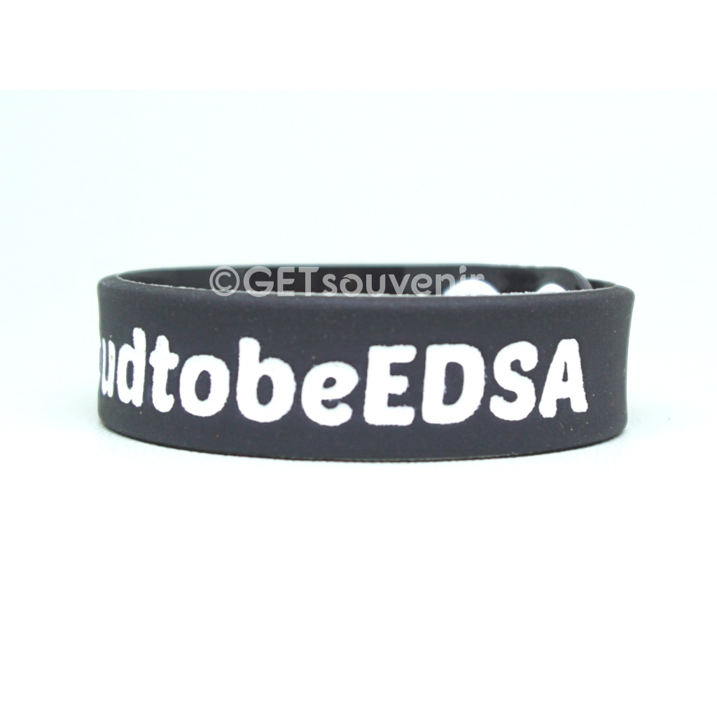 Jual gelang karet kancing custom desain motif emboss ke dalam - belum ...