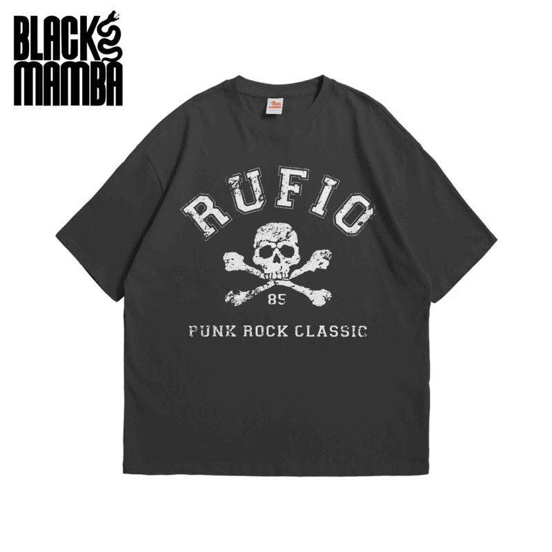 Jual KAOS BAND | RUFIO |COMBED 24s PREMIUM |BUILT UP (Tanpa Jaitan ...
