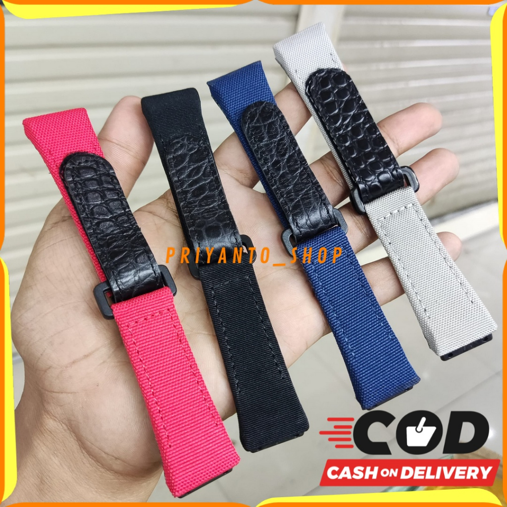 Jual Richard Mille Strap Tali Jam Tangan Canvas Richardmille Rm Baut Atas Shopee Indonesia