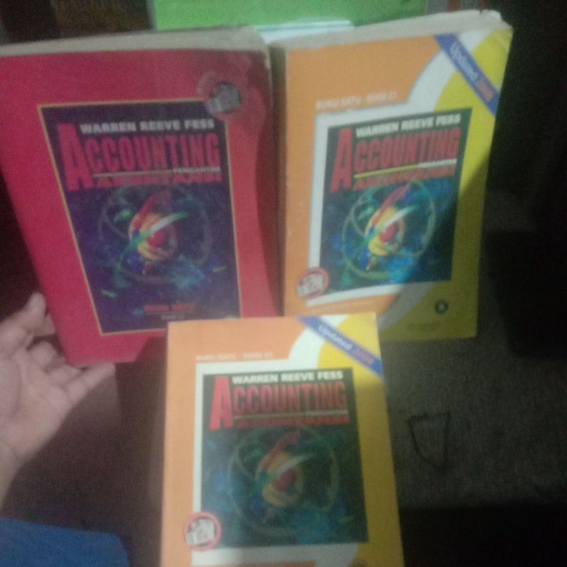 Jual BUKU PENGANTAR AKUTANSI BUKU 1 EDISI 21 OLEH WARREN REEVE FESS ...