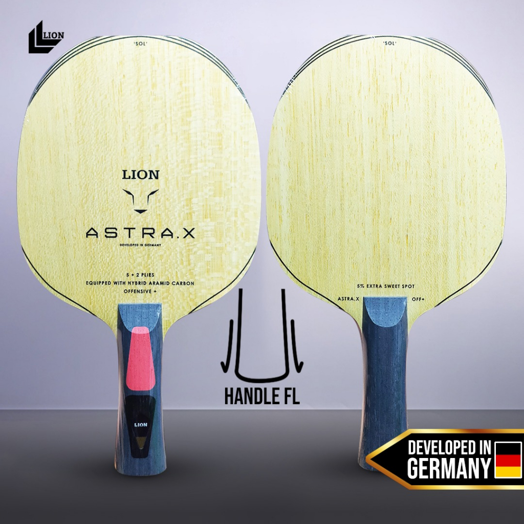 Jual Kayu Bat Tenis Meja Pingpong Lion Astra X Carbon Offensive Plus ...