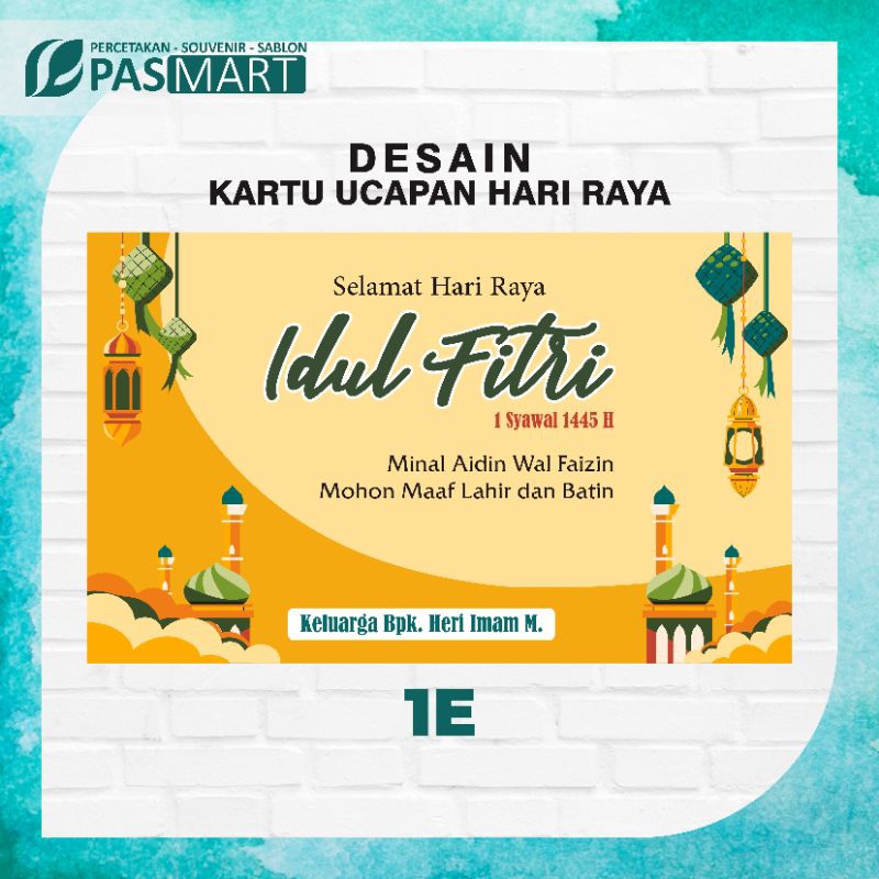 Jual Kartu Ucapan Hari Raya Lebaran Shopee Indonesia