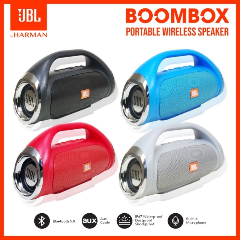 Jual Boombox Speaker Bluetooth Wireless Boombox Shopee Indonesia 8252