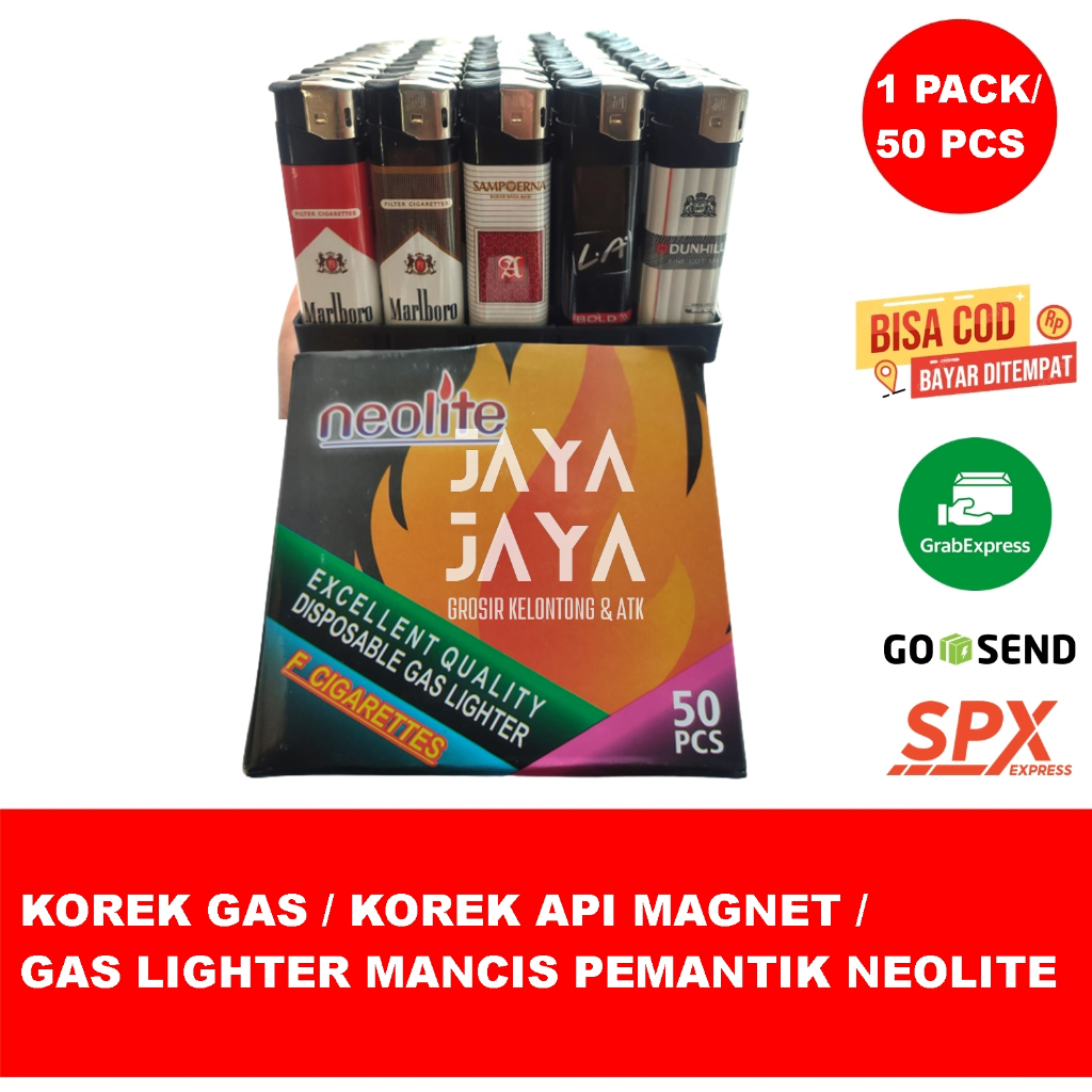 Jual Korek Gas Korek Api Magnet Gas Lighter Mancis Pemantik Neolite Daiwa Shopee Indonesia