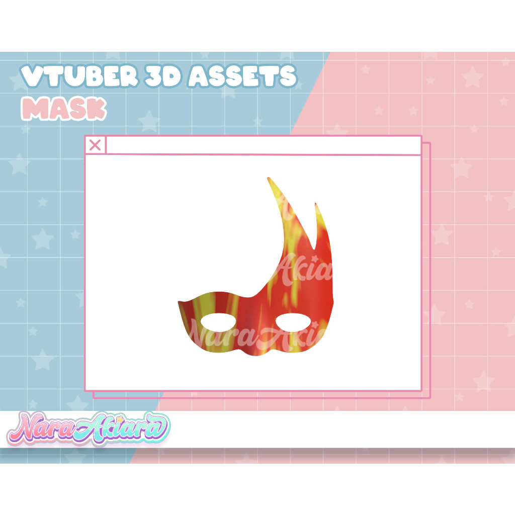 Jual Karakter 3D Vroid Siap Tampil Memukau dengan Topeng Keren ...
