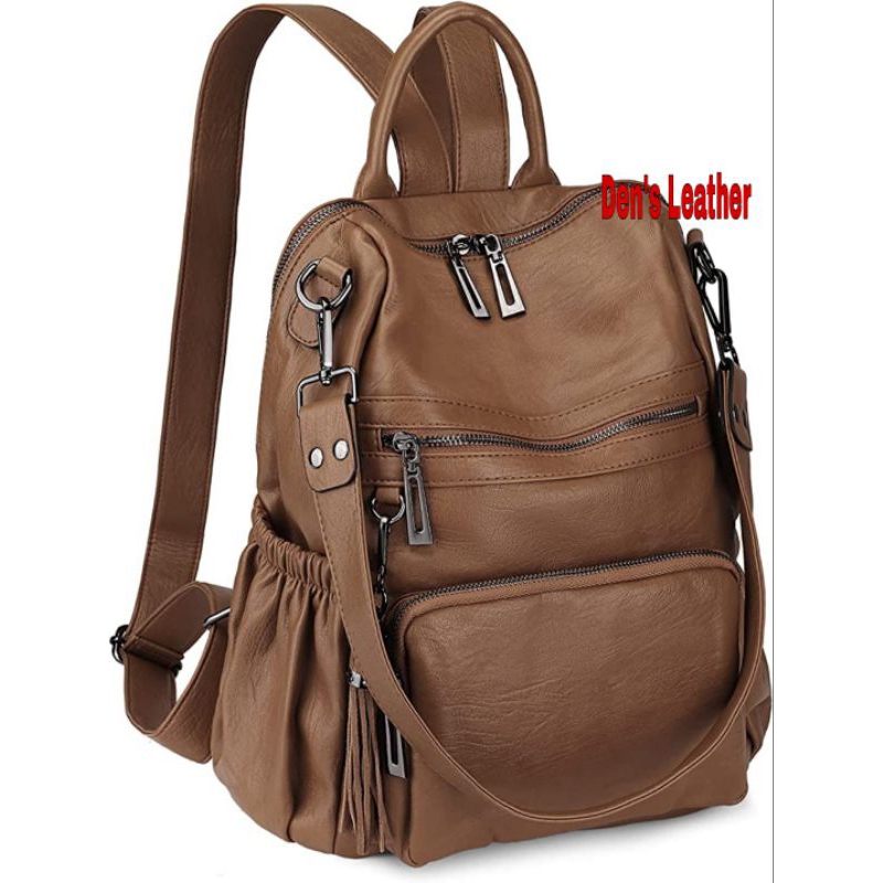 Jual Tas ransel wanita kulit asli original high quality tas ransel kulit asli.DL71 Shopee Indonesia