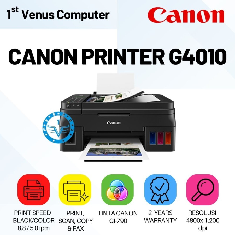 Jual CANON PRINTER PIXMA G4010 ALL IN ONE WIFI / PRINTER CANON G4010