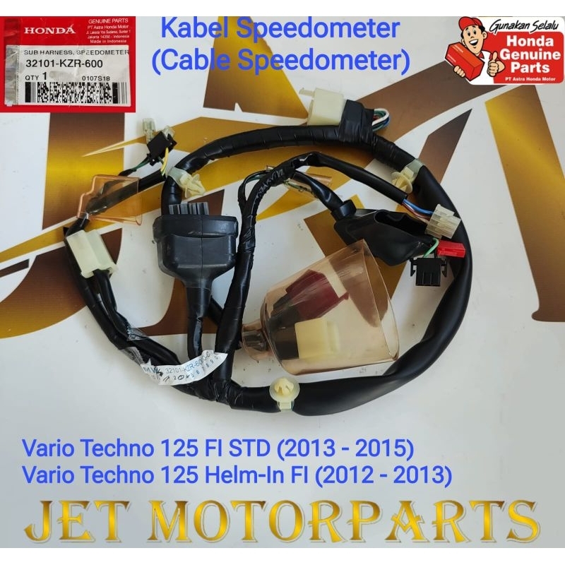 Jual 32101KZR600 Sub Harness Kabel Speedometer Vario Techno 125 Helm In ...
