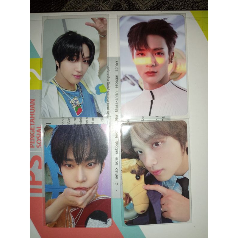Jual wts ready PC photocard haechan Jeno doyoung istj ay yo universe