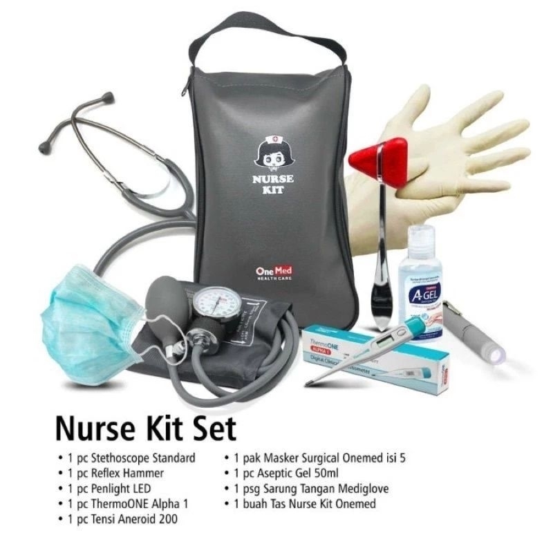 Jual Nurse Kit OneMed / Nursing Kit / Perlengkapan Suster / Nurse Kit