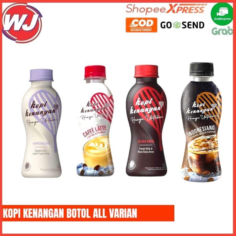Jual KOPI KENANGAN BOTOL ALL VARIAN Shopee Indonesia