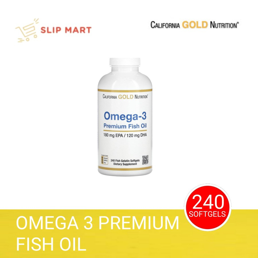 Jual California Gold Nutrition Omega 3 Premium Fish Oil | Shopee Indonesia