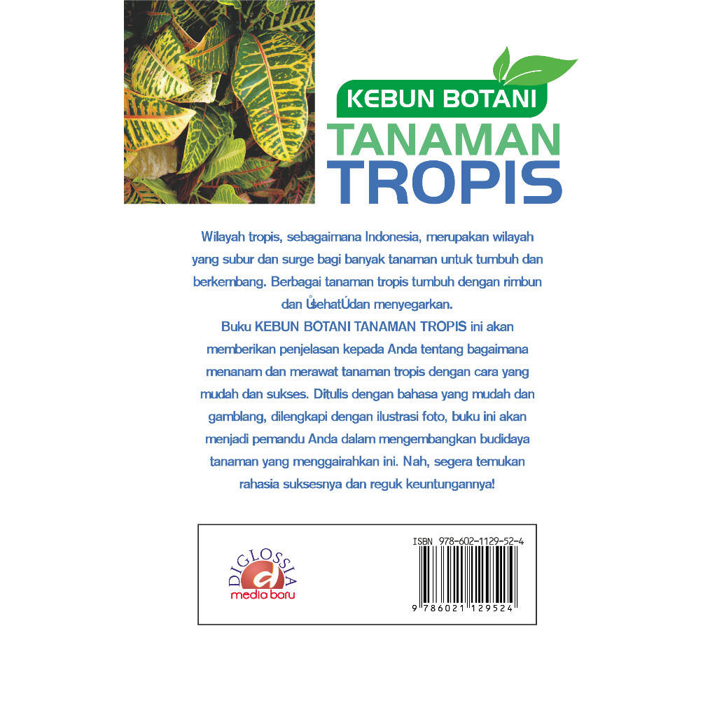 Jual Buku Kebun Botani Tanaman Tropis | Shopee Indonesia