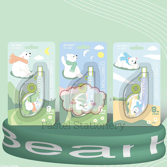 Jual Correction Tape Tip X - Tip Ex Kertas Roll Inyan Hello Bear ...