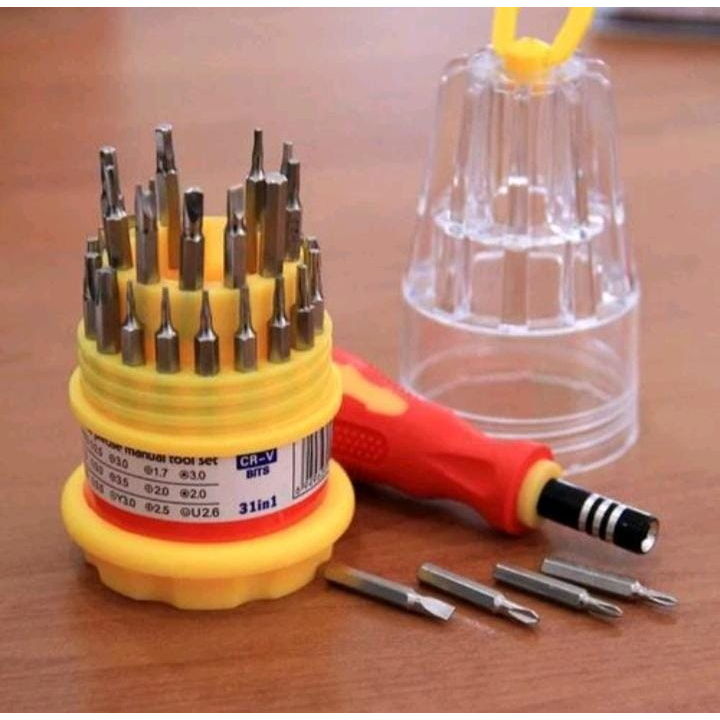 Jual Obeng Set Multifungsi/Obeng Magnetic 31 in 1 | Shopee Indonesia