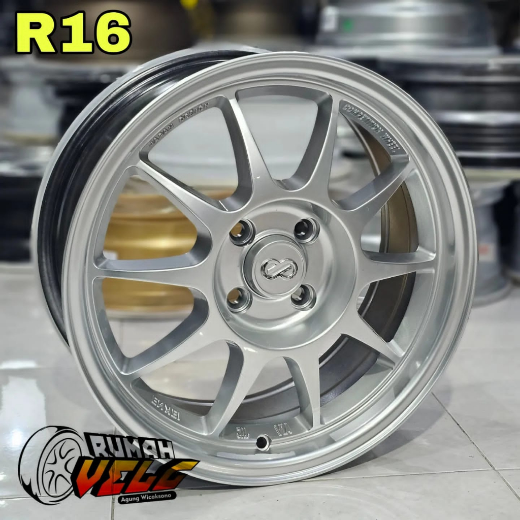 Jual R16 Tarmac Pcd 4-100 VELG RACING MOBIL | Shopee Indonesia