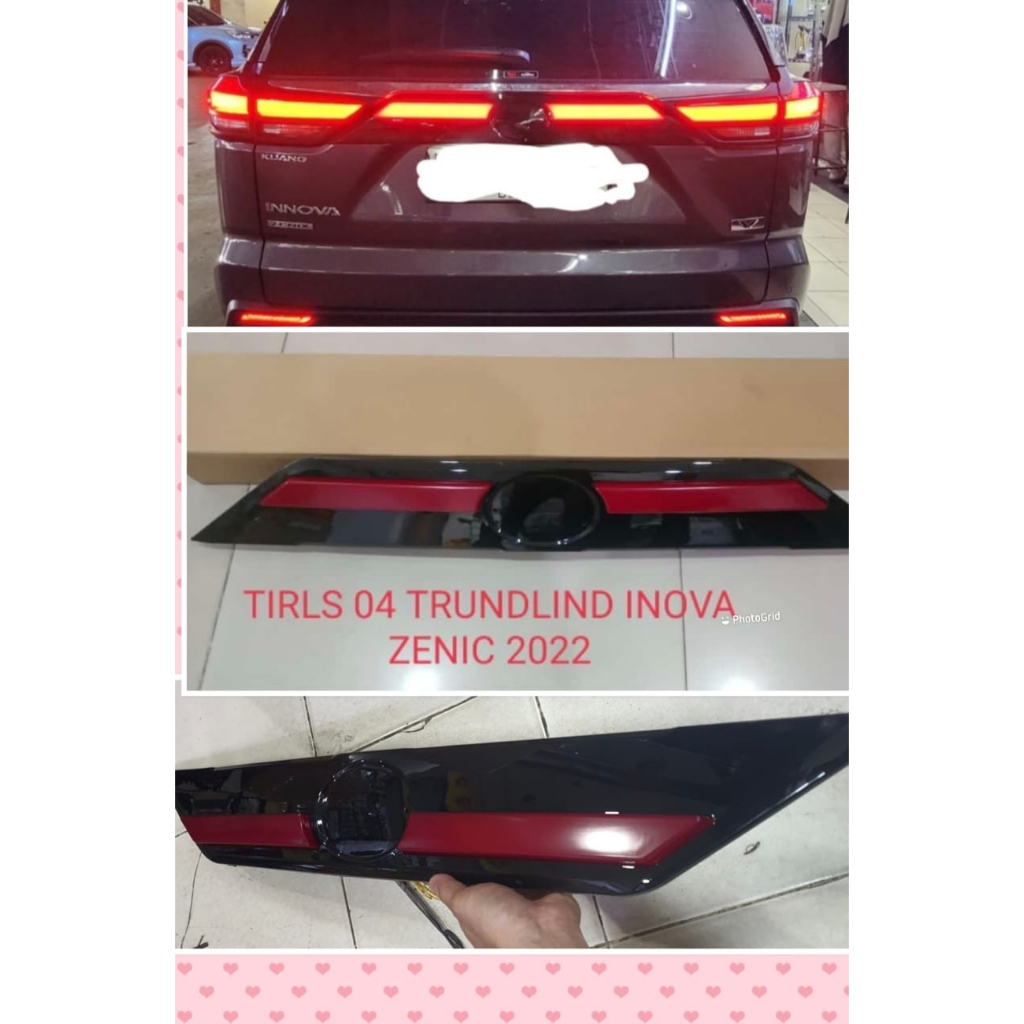 Jual Trunk Lid Led Innova Zenix Merah Shopee Indonesia