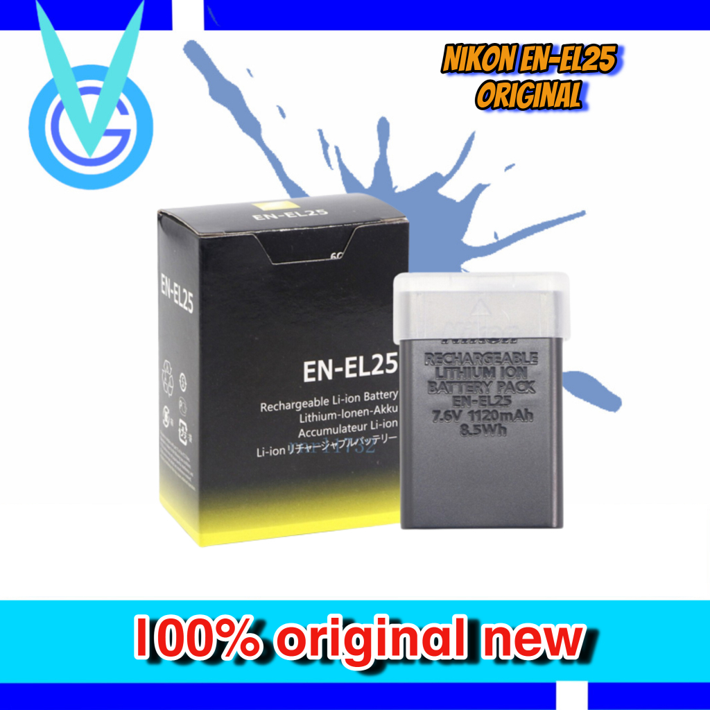 Jual Nikon EN-EL25 Rechargeable Lithium-Ion Battery (7.6V, 1120mAh ...