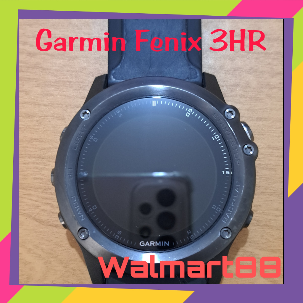 Jual Garmin Fenix 3 HR Original Second Like New Mulus Shopee Indonesia