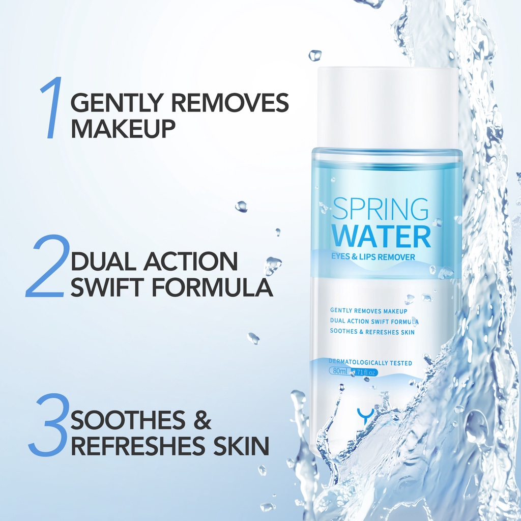 Jual YOU Spring Water Eyes & Lips Remover 80ml | Shopee Indonesia