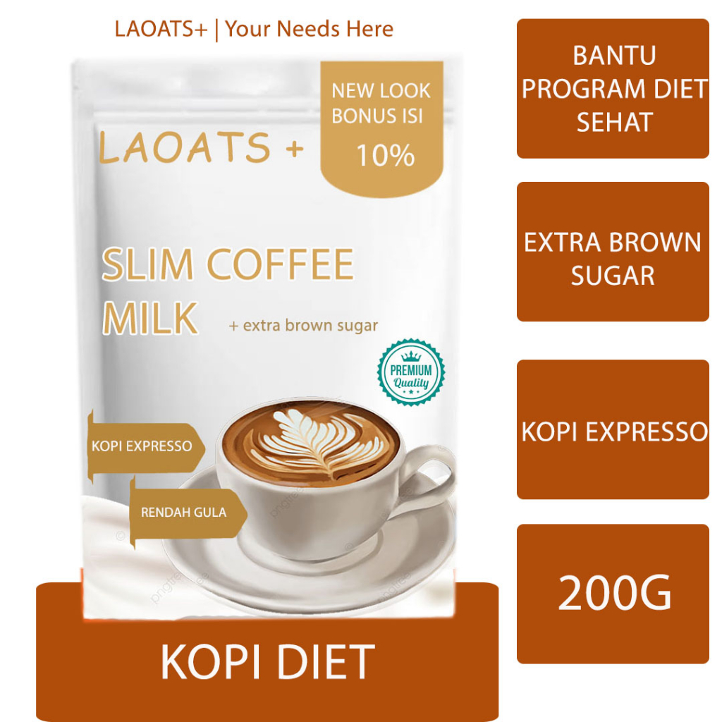 Jual Kopi Robusta Diet Pelangsing Green Coffee Rendah Kalori Bebas Gula