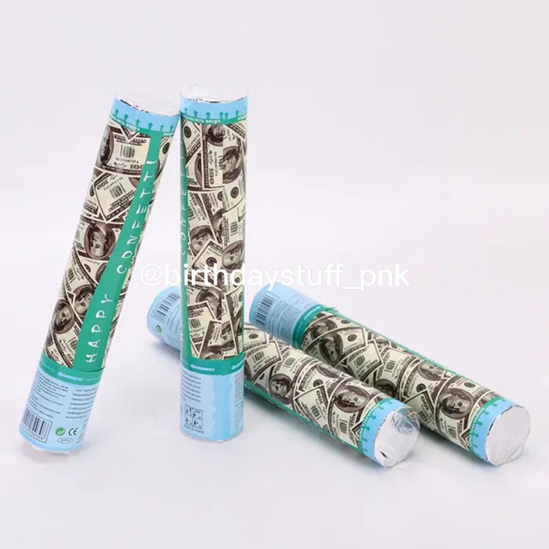 Jual Confetti Dollar / Party Popper / Confetti Dollar party ( Khusus