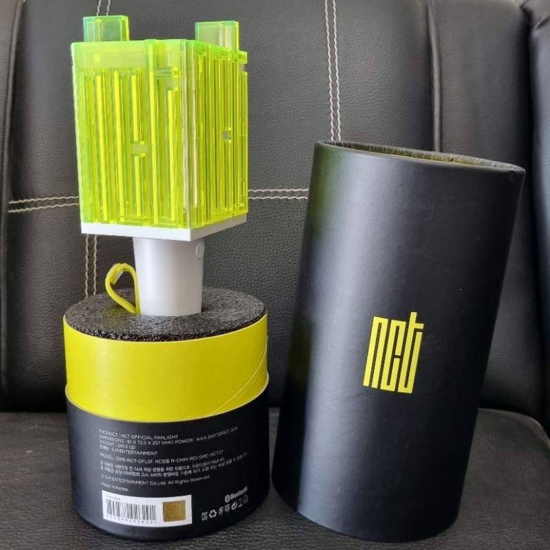 Jual [booked] want to sell lightstick nct ls nct (preloved) | Shopee ...