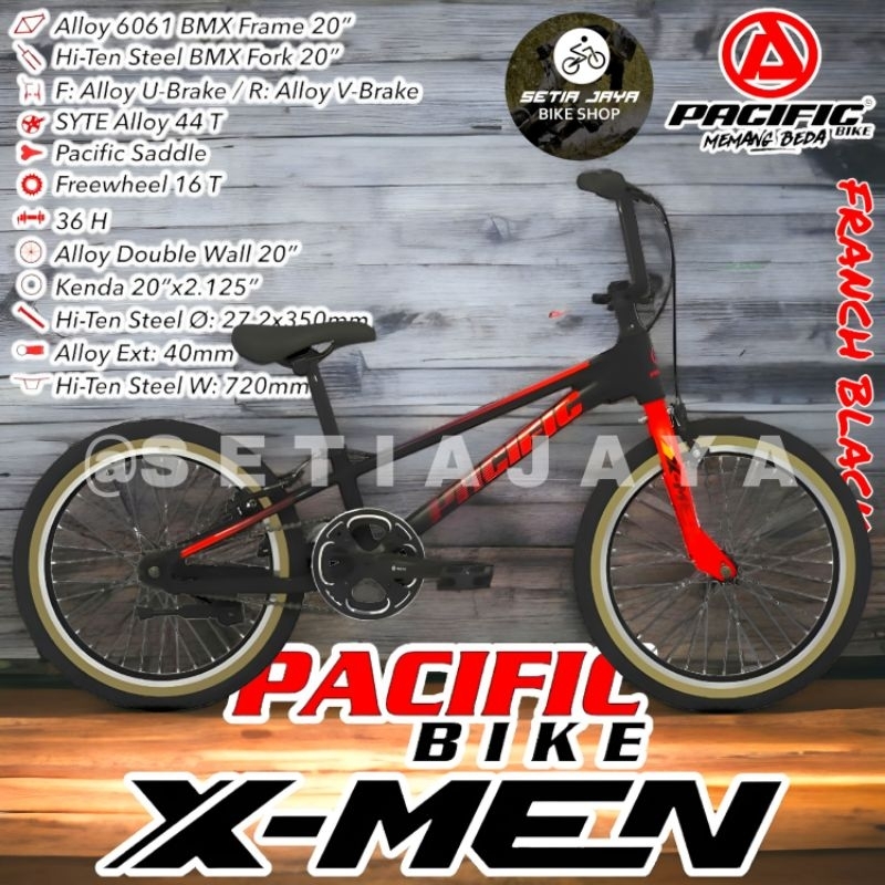 Jual Sepeda Anak BMX 20 Inch PACIFIC X-MEN Frame Alloy New | Shopee ...