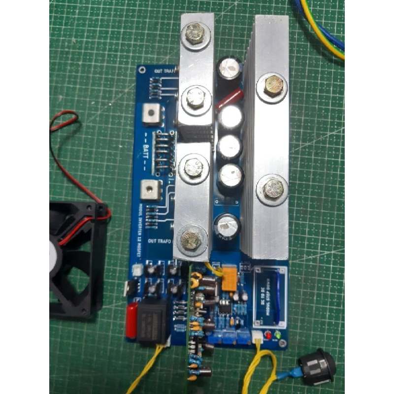 Jual Modul Inverter 12 mosfet HY4008 SPWM egs002 Puri Sine Wave ...