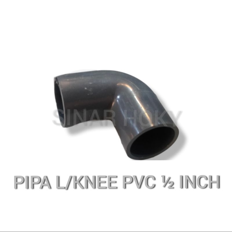 Jual Pipa Knee L Pvc Inch Inch Fitting Pipa Knee L Shopee Indonesia