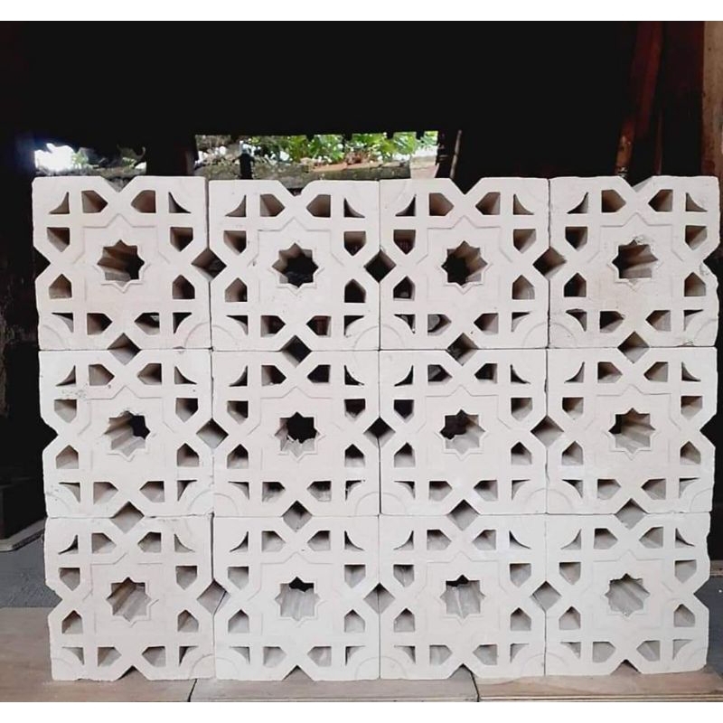 Jual Roster Beton Minimalis 25x25x10 -Roster Lubang Angin Mushola ...
