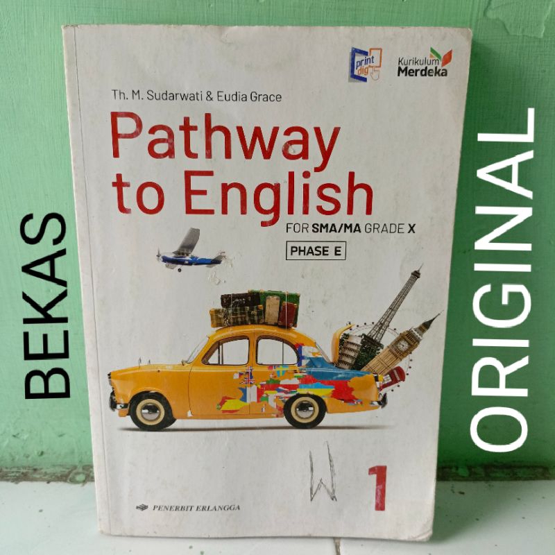 Jual Buku Pathway To English Bahasa Inggris Phase E Kelas X 10 1 SMA MA ...