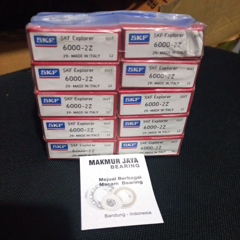 Jual BEARING 6000 2Z / 6000 ZZ SKF ITALY | Shopee Indonesia