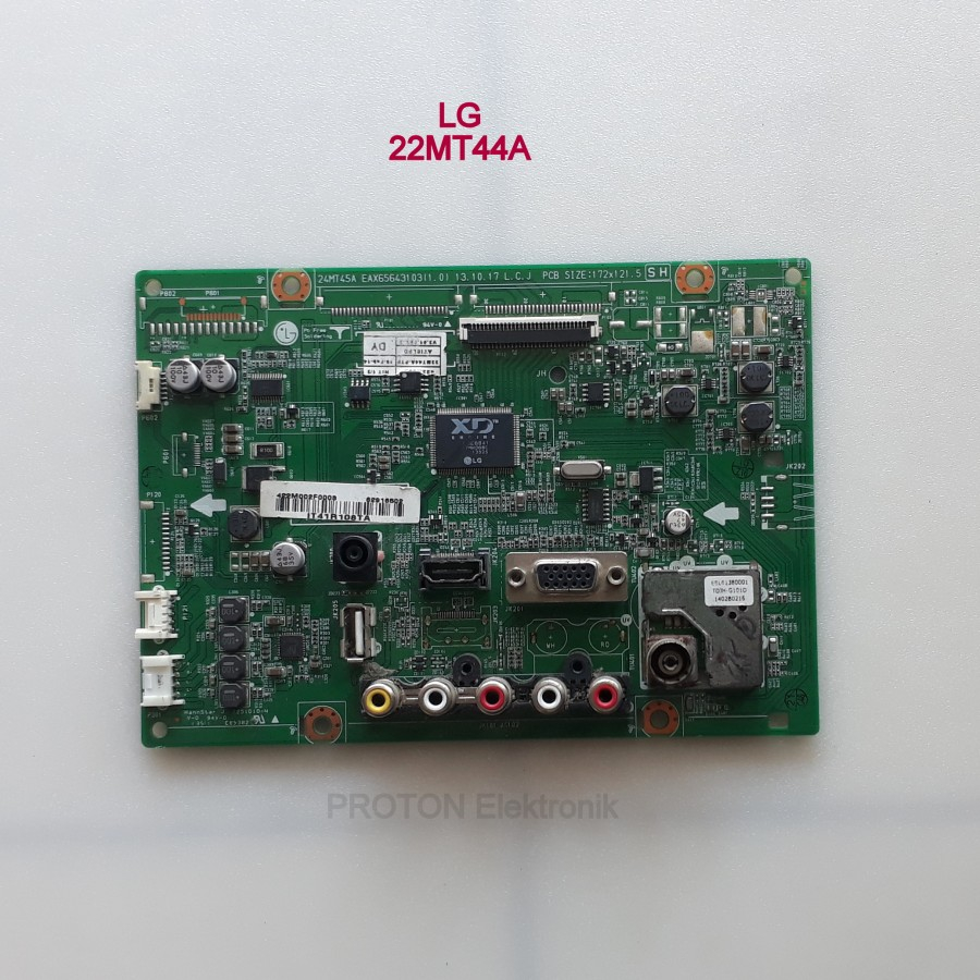 Jual Mainboard LCD LED TV LG 22MT44A 22MT44APT Mesin Mobo Matherboard