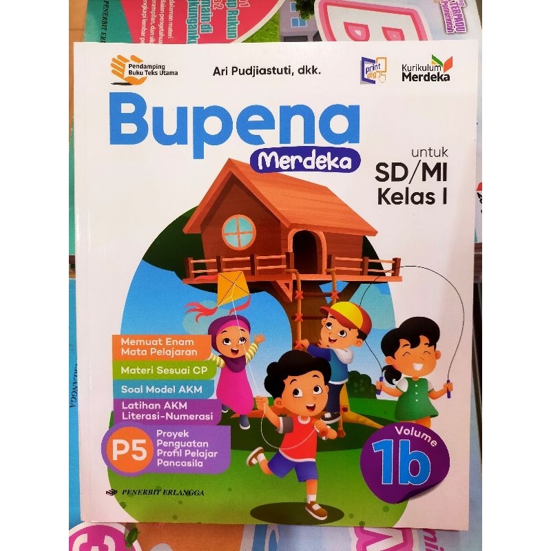 Jual Buku Pelajaran : Bupena Merdeka 1B Untuk Kelas 1 SD/MI Kurikulum ...